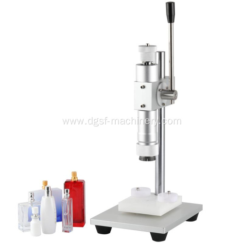 Pure Manual Perfume Spray Bottle Mouth Locking Machine WT-90XZ